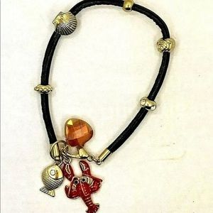 Seahorse Lobster Bracelet Crystal Charm Sea Life